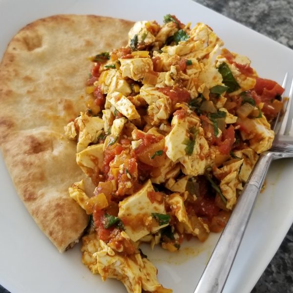 tofu masala breakfast