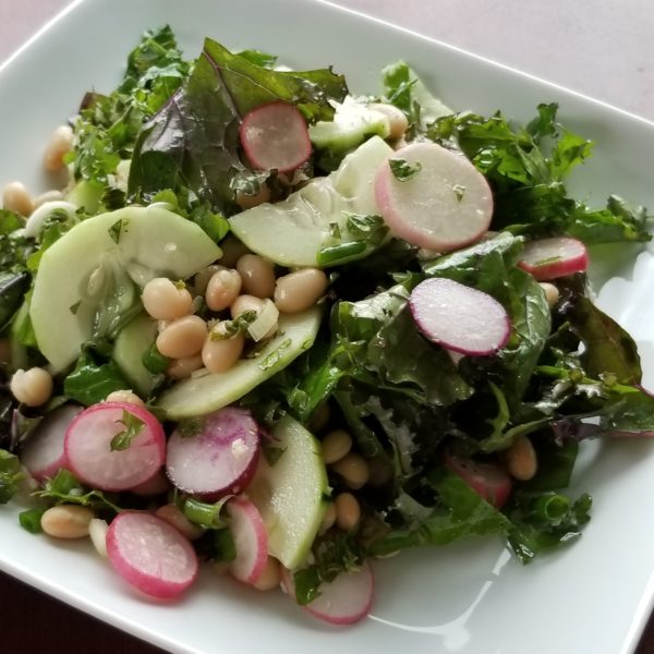 White Bean Kale Salad